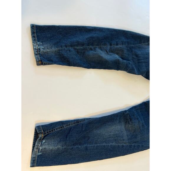 Diesel Fayza-Ne Skinny Stretch Sweat Distressed Denim Jeans Womens Size 25 Blue - Picture 13 of 16